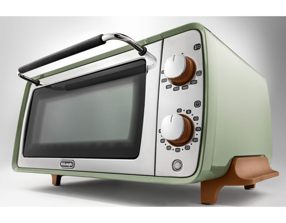 Delonghi Icona Vintage Olive Oven Toaster 9L EOI406.GR
