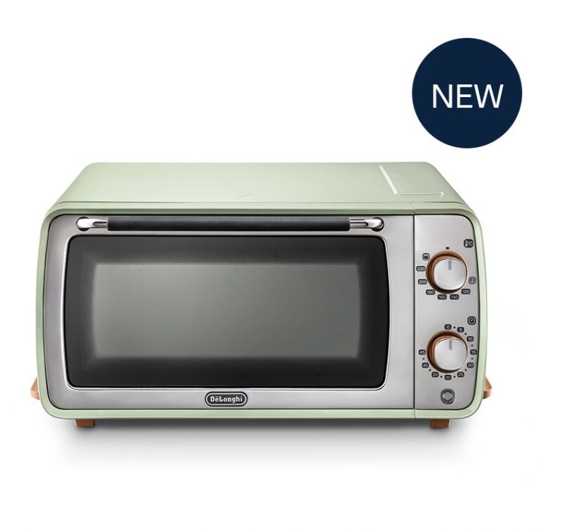 Delonghi Icona Vintage Olive Oven Toaster 9L EOI406.GR