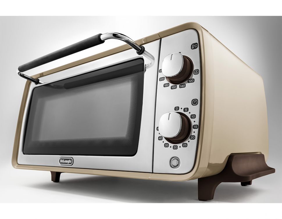 Delonghi Icona Vintage Cream Oven Toaster 9L EOI406.BG