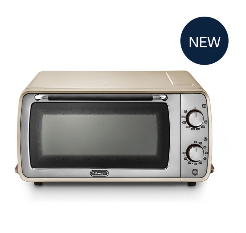 Delonghi Icona Vintage Cream Oven Toaster 9L EOI406.BG
